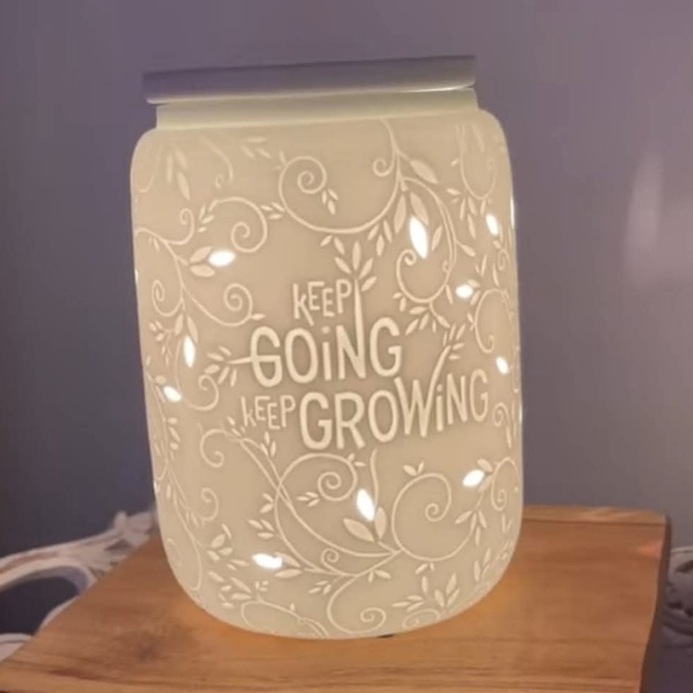 Scentsy Keep Going, Keep Growing Wax Warmer Consultant Incentive Exclusive New
